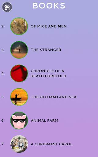 Words From Novels - Word Game screenshot 2