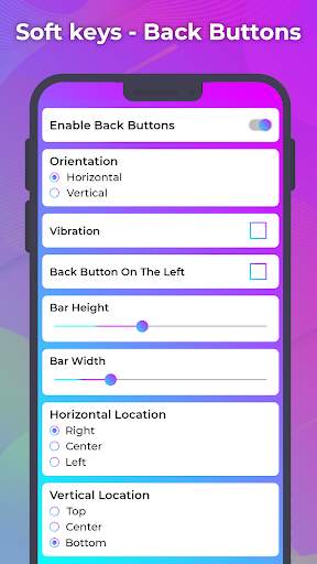 Soft Key Back Buttons screenshot 1
