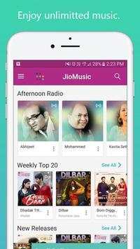 Jio Music screenshot 1