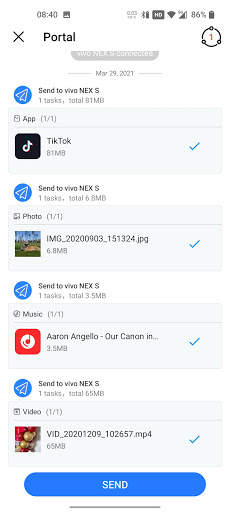 XShare 6 تصوير الشاشة