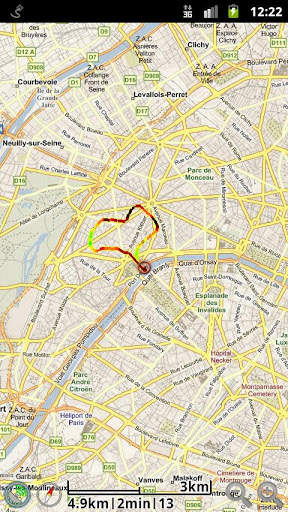 MyTrails Contacts screenshot 2