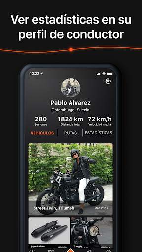 Detecht GPS para motocicletas screenshot 7