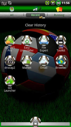 Soccer GO Launcher EX Theme screenshot 2