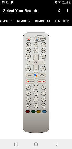 Remote For Videocon d2h screenshot 7