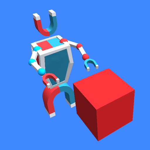 Magnet Robot 3D icon