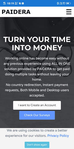 Paidera - Free Cash App screenshot 1