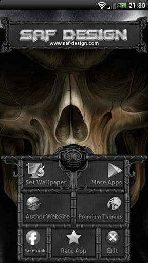 Next Launcher Skull Theme screenshot 7
