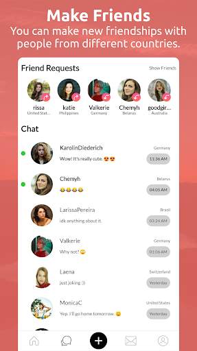 Synoomy: Meet new people, Chat screenshot 4
