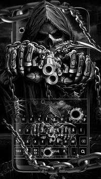 Skullcap Revolver Keyboard Theme screenshot 2