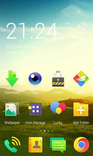 Air Theme - ZERO Launcher screenshot 1