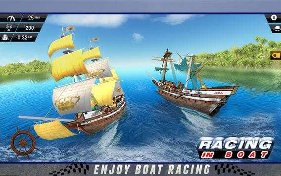 Racing in Boat ⛵ screenshot 1