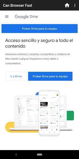Can Browser Fast screenshot 1