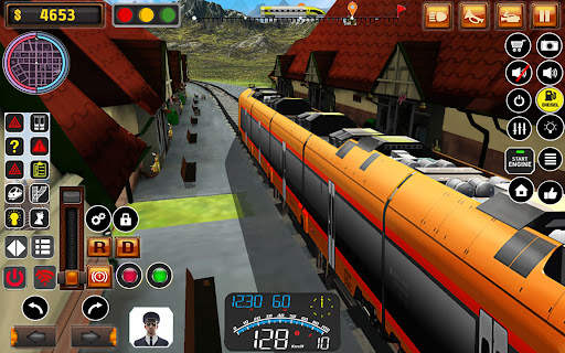 Uphill Train Simulator Game. screenshot 22