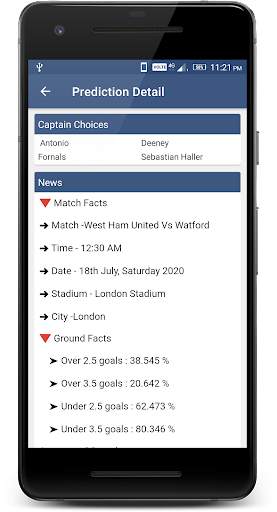 Soccer Prediction - Today All Match Predictions screenshot 5