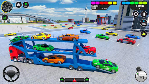 Car Transport: Truck Games 3D screenshot 2