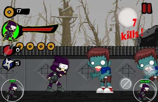Ninja VS Zombies screenshot 6