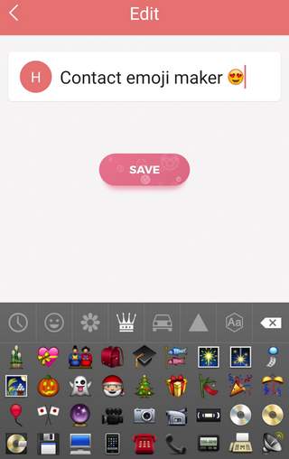 Contact Emoji Maker 2020 😎 screenshot 3