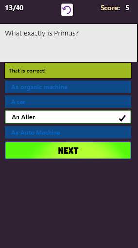 Quiz for Ben 10 screenshot 5
