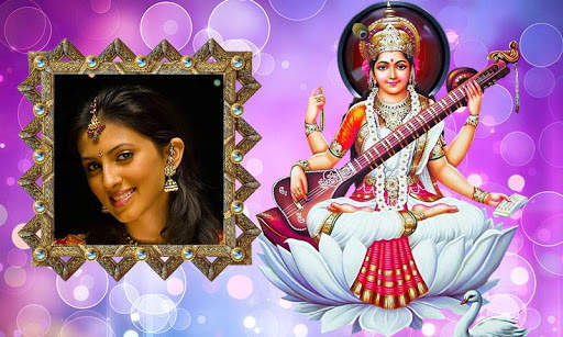 Goddess Saraswati Photo Frames HD screenshot 5