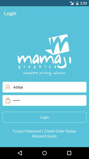 Mamaji Graphics Agent App screenshot 1
