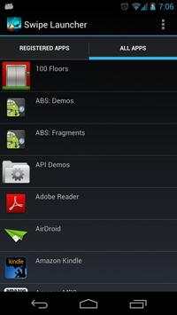 Swipe Launcher screenshot 4