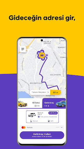 BiTaksi-Aklından Geçen Taksi! screenshot 2