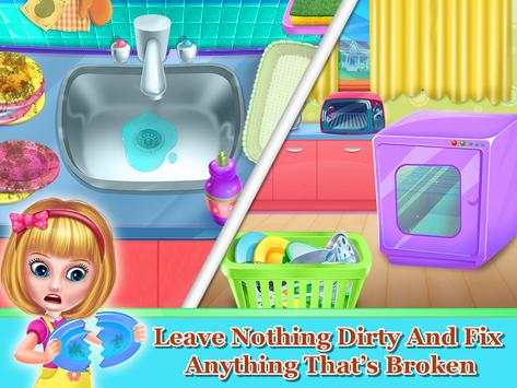 My House Clean - Girls Home Cleanup Game screenshot 3