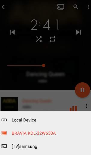 TuneCast DLNA Music Player 5 تصوير الشاشة