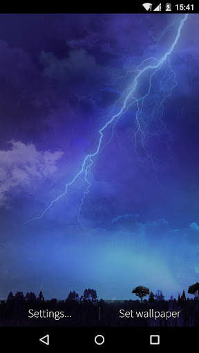 Lightning Storm Live Wallpaper screenshot 3