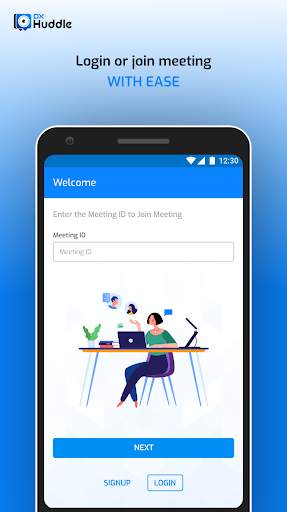 DxHuddle - Online Video Conferencing & Meeting App скриншот 1