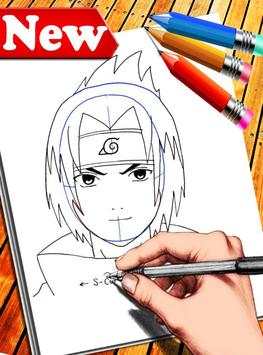 How to Draw Naruto Characters screenshot 1