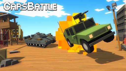 Tanks VS Cars Battle screenshot 1