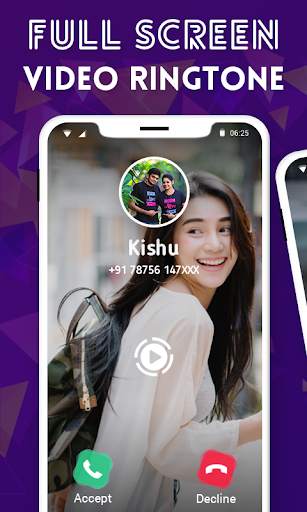 Full Screen Video Ringtone screenshot 1