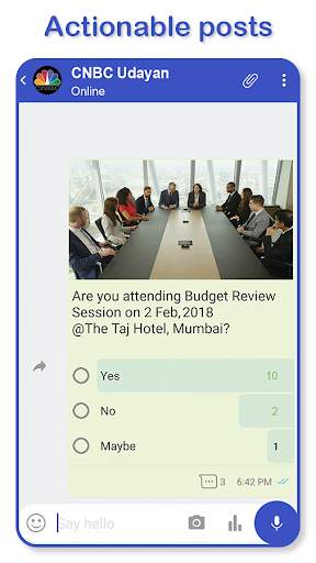 Syncapp - Enterprise chat screenshot 1