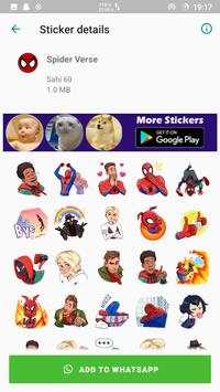 Avengers Stickers for WhatsApp - WAStickerApps screenshot 4