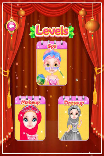 Hijab Girl Makeover 2 تصوير الشاشة