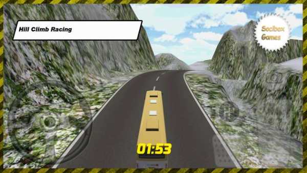 Salju Bus Bukit Climb screenshot 1