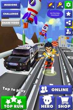 Subway Hero Chibi Fun Temple Multiplayer Run screenshot 4