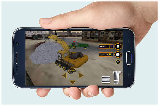 Tractor Concrete Excavator 3D screenshot 2