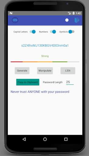 Simple Password Generator screenshot 3
