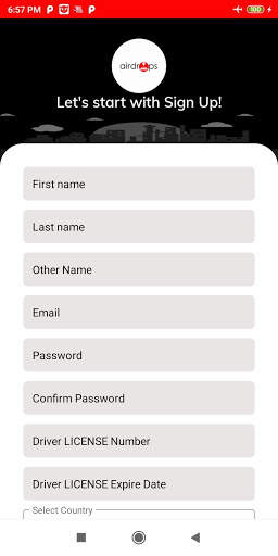 Airdrops Driver - Earn Money Driving स्क्रीनशॉट 1