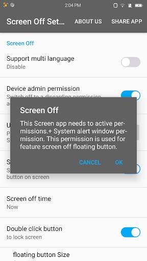 Screen Off and Lock screenshot 2