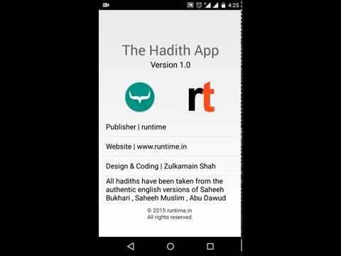 The Hadith App screenshot 1