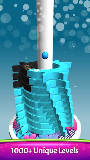 Stack Pop 3D -Helix Ball Blast screenshot 2