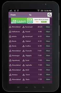 GSRTC Bus Schedule screenshot 13