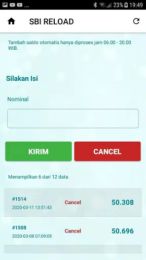 SBI RELOAD screenshot 7