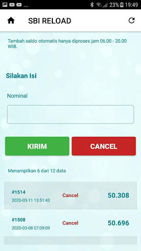 SBI RELOAD screenshot 7