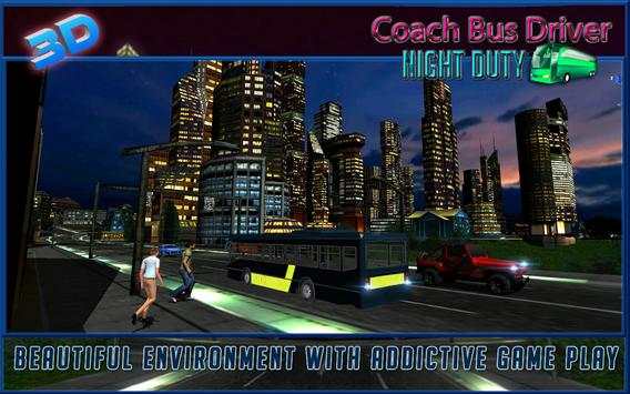 Pelatih bus tugas sopir malam screenshot 3