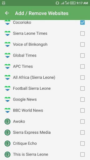 Sierra Leone News App screenshot 4