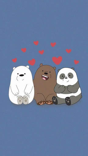 Cute Bear HD Wallpaper screenshot 1